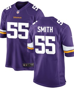 Za'Darius Smith 55 Vikings Game Men Jersey - Purple Jersey