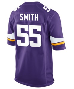 Za'Darius Smith 55 Vikings Game Men Jersey - Purple Jersey