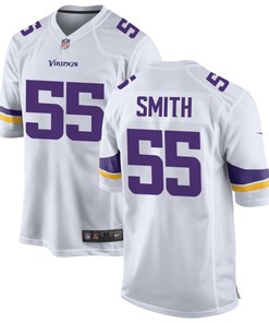 Za'Darius Smith 55 Vikings Game Men Jersey - White Jersey