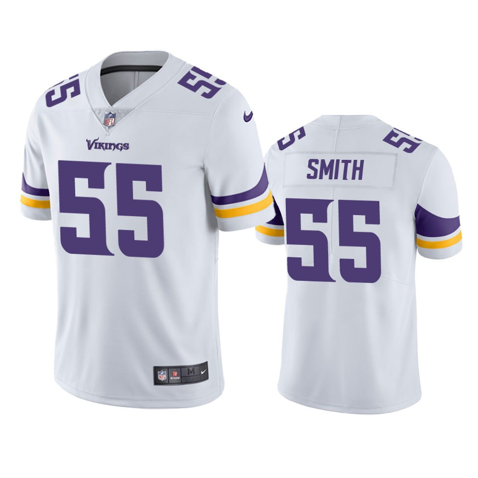 Za'Darius Smith Minnesota Vikings White Vapor Limited Jersey