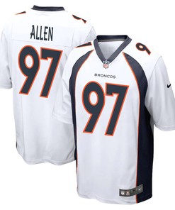 Zach Allen 97 Denver Broncos Game Men Jersey - White