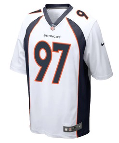 Zach Allen 97 Denver Broncos Game Men Jersey - White