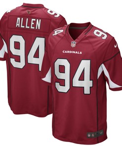 Zach Allen Arizona Cardinals Game Player Jersey - Cardinal Nfl