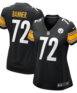 Zach Banner Pittsburgh Steelers Womens Game Jersey - Black Nfl