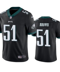 Zach Brown Philadelphia Eagles Black Vapor Limited Jersey