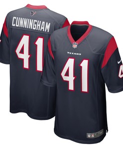 Zach Cunningham Houston Texans Game Jersey - Navy Nfl
