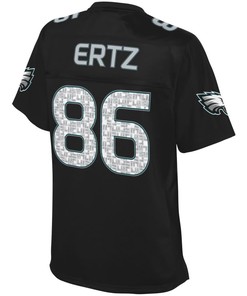 Zach Ertz Philadelphia Eagles Nfl Pro Line By Fanatics Branded Womens Super Bowl Lii Fashion Jersey - Black