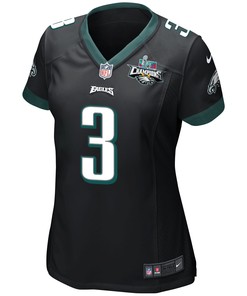 Zach Pascal 3 Philadelphia Eagles Super Bowl LVII Champions 2 Stars Women Game Jersey - Black