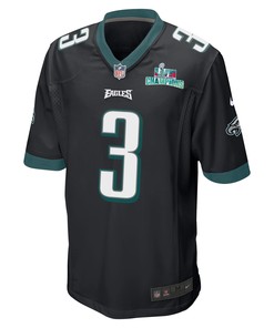 Zach Pascal 3 Philadelphia Eagles Super Bowl LVII Champions Men Game Jersey - Black