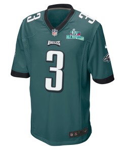Zach Pascal 3 Philadelphia Eagles Super Bowl LVII Champions Men Game Jersey - Midnight Green