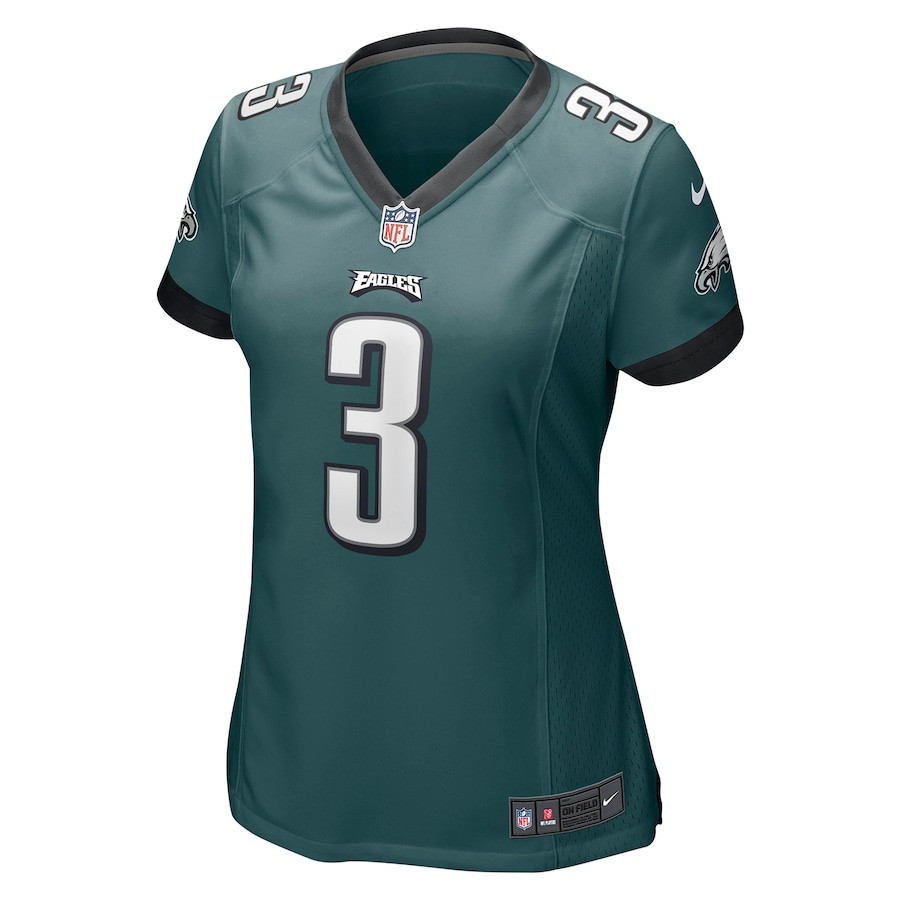Zach Pascal 3 Philadelphia Eagles Women's Game Jersey - Green