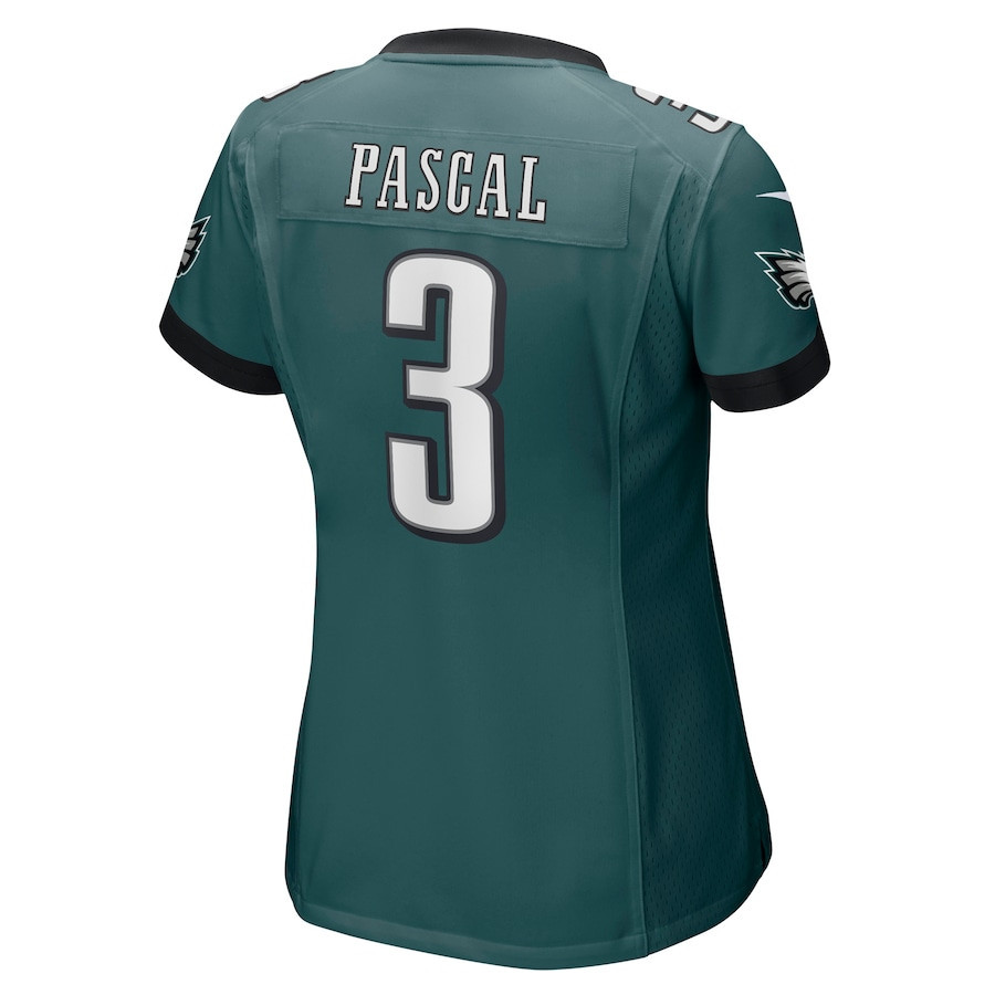 Zach Pascal 3 Philadelphia Eagles Women's Game Jersey - Green