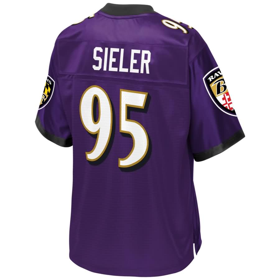Zach Sieler Baltimore Ravens Nfl Pro Line Player Jersey - Purple