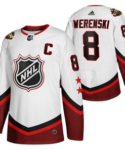 Zach Werenski Blue Jackets Eastern Red 2022 All-Star Jersey 8