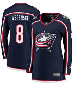 Zach Werenski Columbus Blue Jackets Fanatics Branded Womens Breakaway Jersey - Navy Nhl