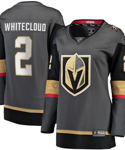 Zach Whitecloud Vegas Golden Knights Fanatics Branded Womens Home Breakaway Jersey - Black Nhl