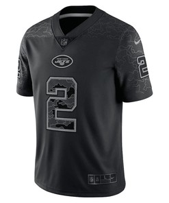 Zach Wilson 2 New York Jets RFLCTV Limited Jersey - Black