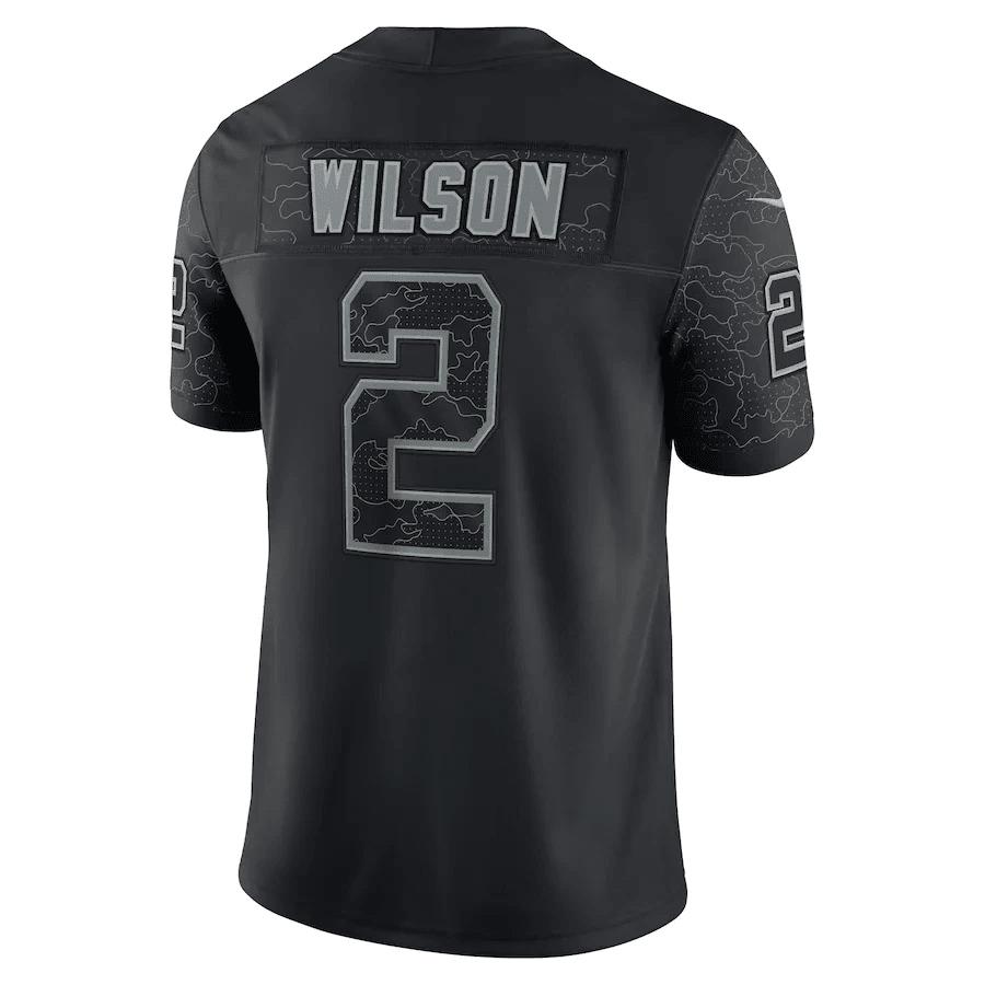 Zach Wilson 2 New York Jets RFLCTV Limited Jersey - Black