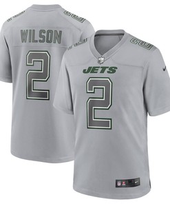 Zach Wilson New York Jets Atmosphere Fashion Game Jersey - Gray