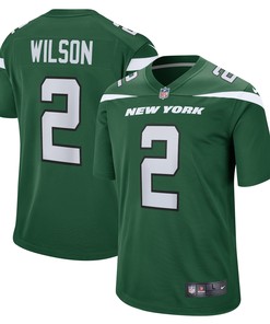 Zach Wilson New York Jets Game Jersey Gotham Green Nfl
