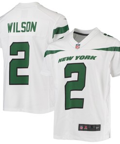 Zach Wilson New York Jets Game Jersey - White Nfl