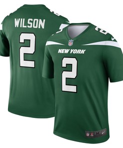 Zach Wilson New York Jets Legend Jersey Gotham Green Nfl