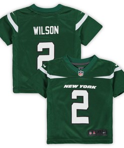 Zach Wilson New York Jets Toddler Game Jersey - Gotham Green Nfl