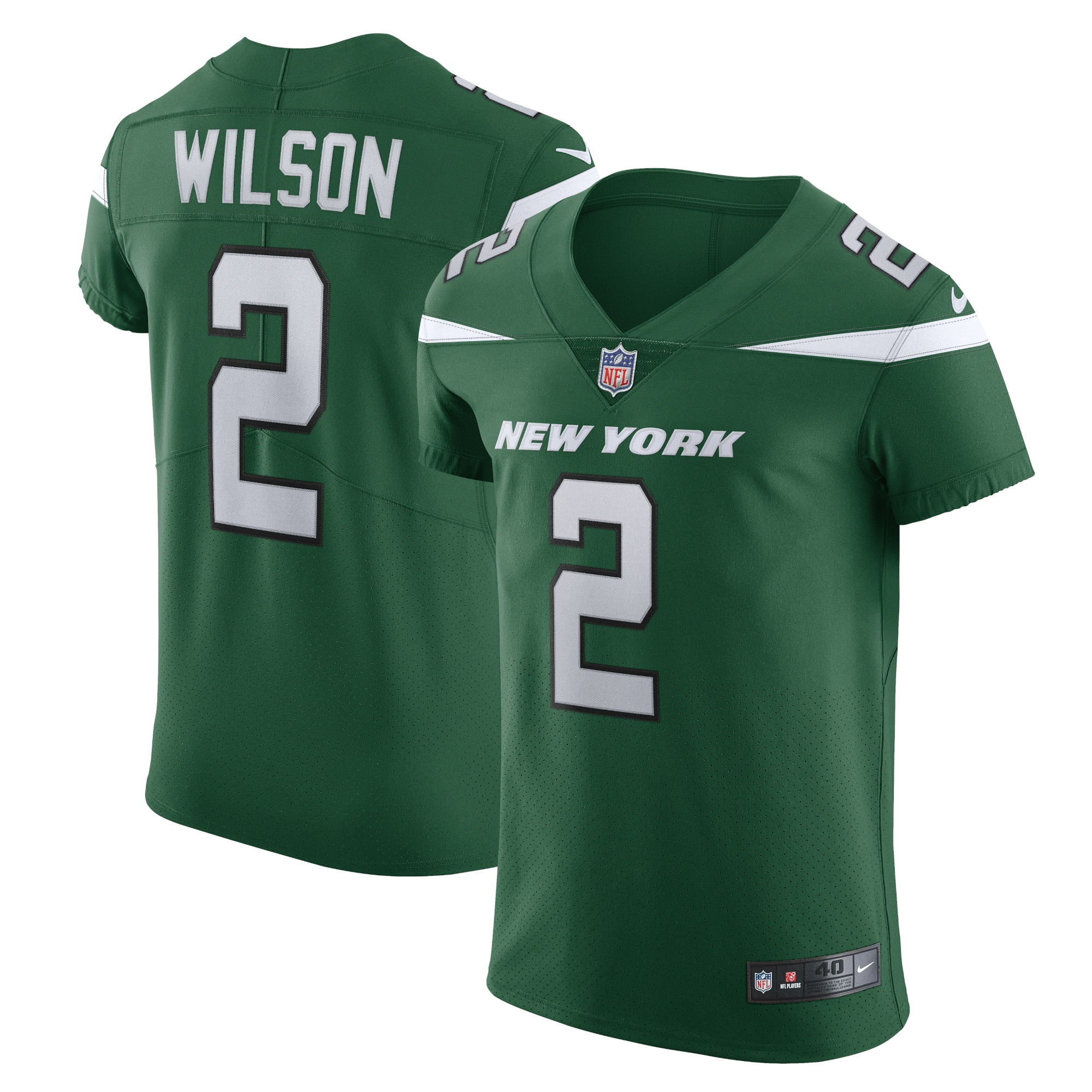 Zach Wilson New York Jets Vapor Elite Jersey Gotham Green Nfl Bluefink