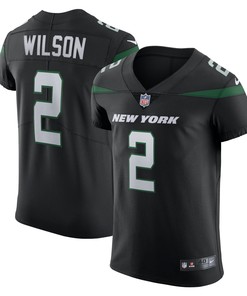 Zach Wilson New York Jets Vapor Elite Jersey - Stealth Black Nfl