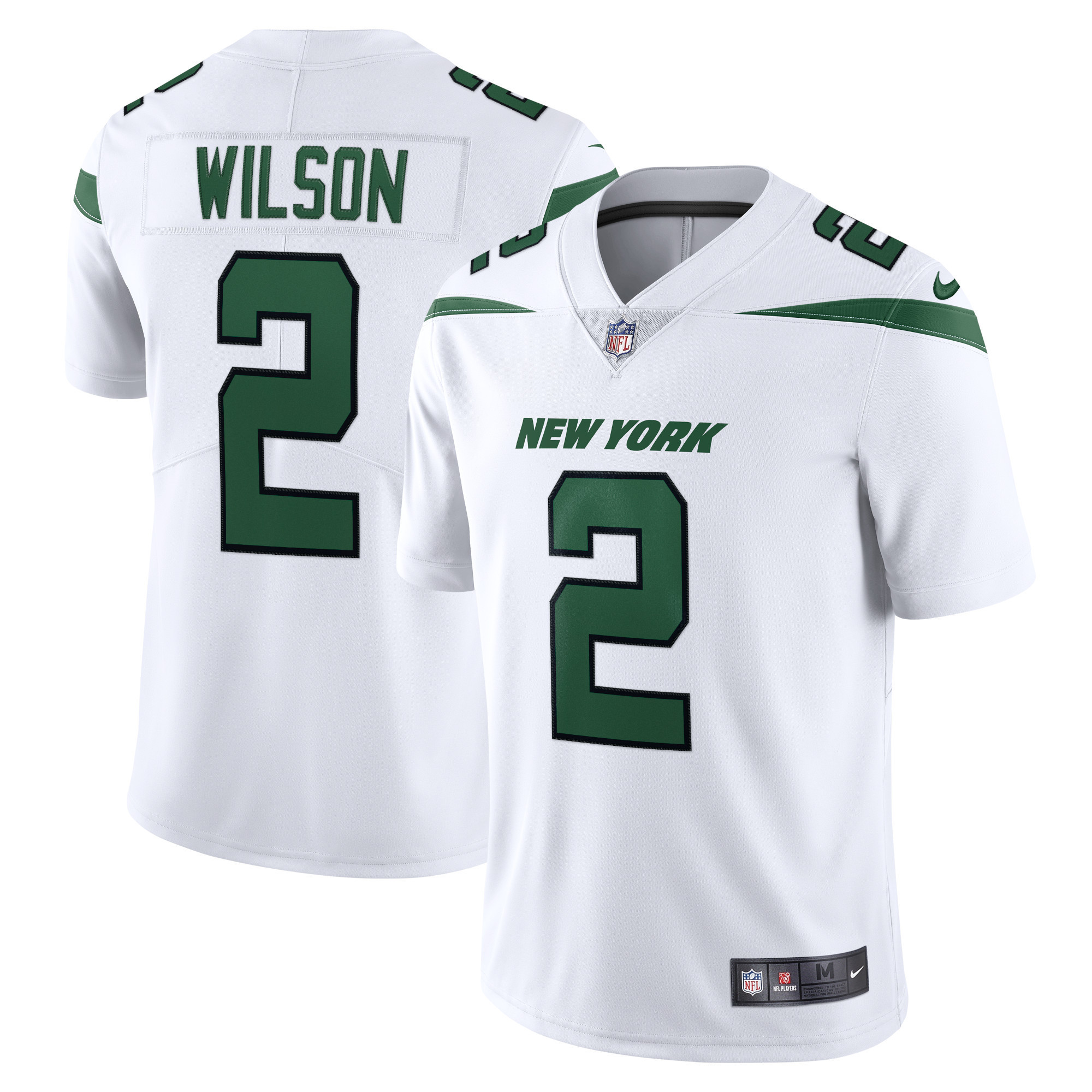 Zach Wilson New York Jets Vapor Limited Jersey - Spotlight White Nfl