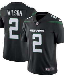 Zach Wilson New York Jets Vapor Limited Jersey Stealth Black Nfl