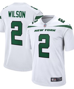 Zach Wilson New York Jets White Game Jersey White Nfl