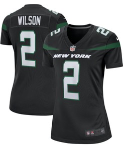 Zach Wilson New York Jets Womens Alternate 2021 Nfl Draft First Round Pick Game Jersey Black Nfl