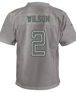Zach Wilson New York Jets Youth Atmosphere Game Jersey - Gray
