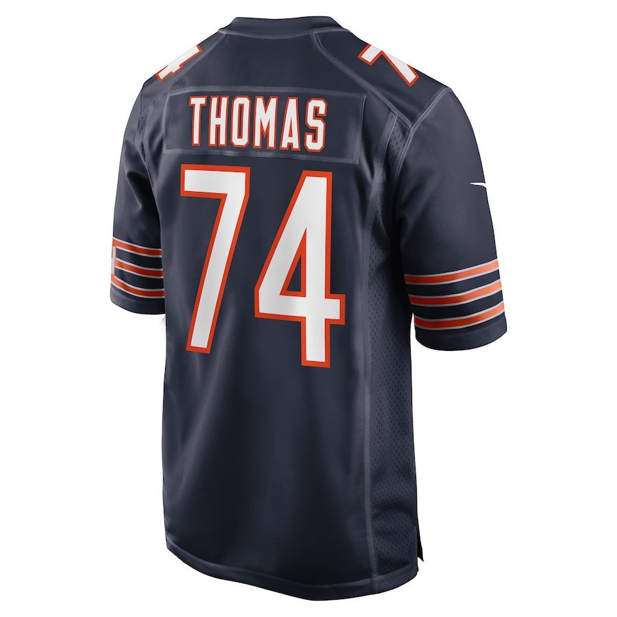 Zachary Thomas Chicago Bears Game Player Jersey - Navy