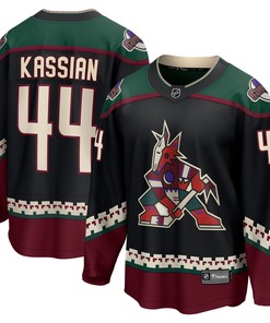 Zack Kassian Arizona Coyotes Fanatics Branded Home Breakaway Player Jersey - Black Nhl