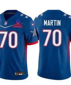 Zack Martin 70 Cowboys Pro Bowl 2023 Patch Men Jersey - Blue