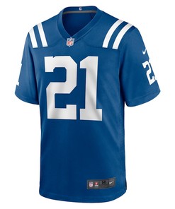 Zack Moss Indianapolis Colts Game Player Jersey - Royal