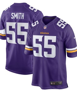 Zadarius Smith Minnesota Vikings Game Jersey - Purple Nfl