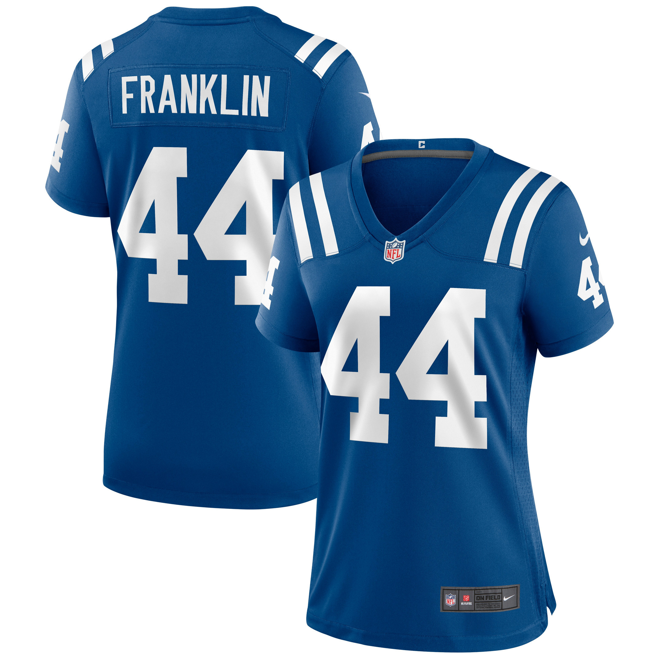 Zaire Franklin Indianapolis Colts Womens Game Jersey - Royal Nfl