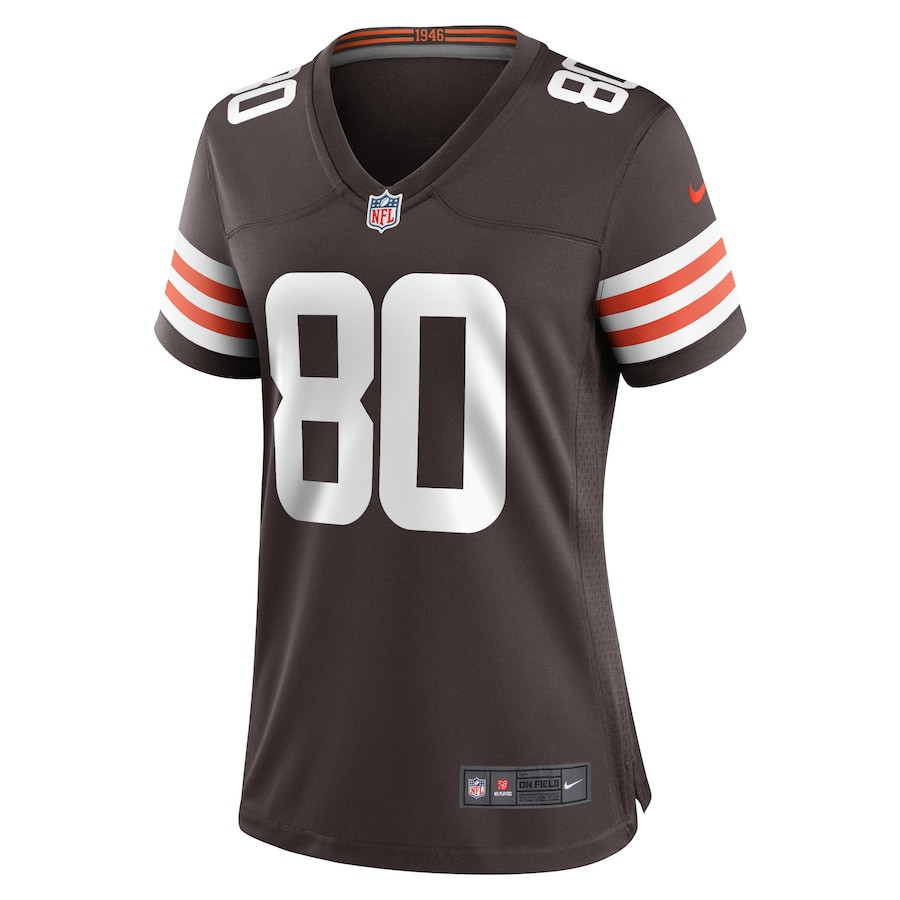 Zaire Mitchell-Paden Cleveland Browns Women's Game Player Jersey - Brown