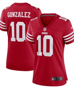 Zane Gonzalez San Francisco 49ers Women's Player Game Jersey - Scarlet