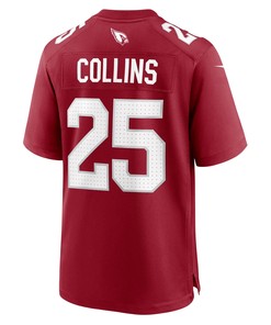 Zaven Collins 25 Arizona Cardinals Home Game Jersey - Cardinal