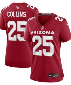 Zaven Collins 25 Arizona Cardinals Women's Home Game Jersey - Cardinal