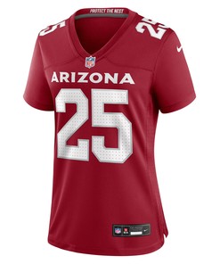 Zaven Collins 25 Arizona Cardinals Women's Home Game Jersey - Cardinal