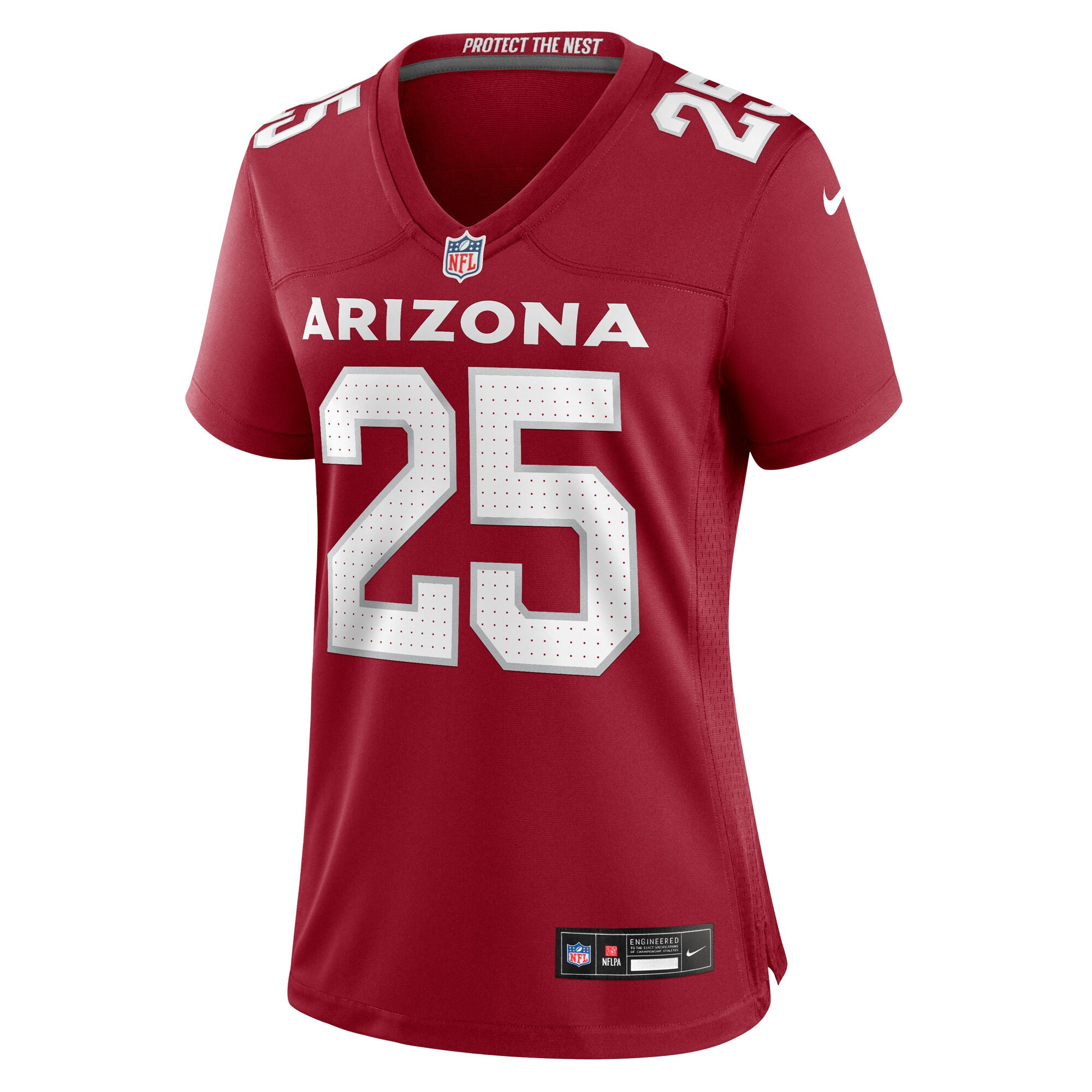 Zaven Collins 25 Arizona Cardinals Women's Home Game Jersey - Cardinal
