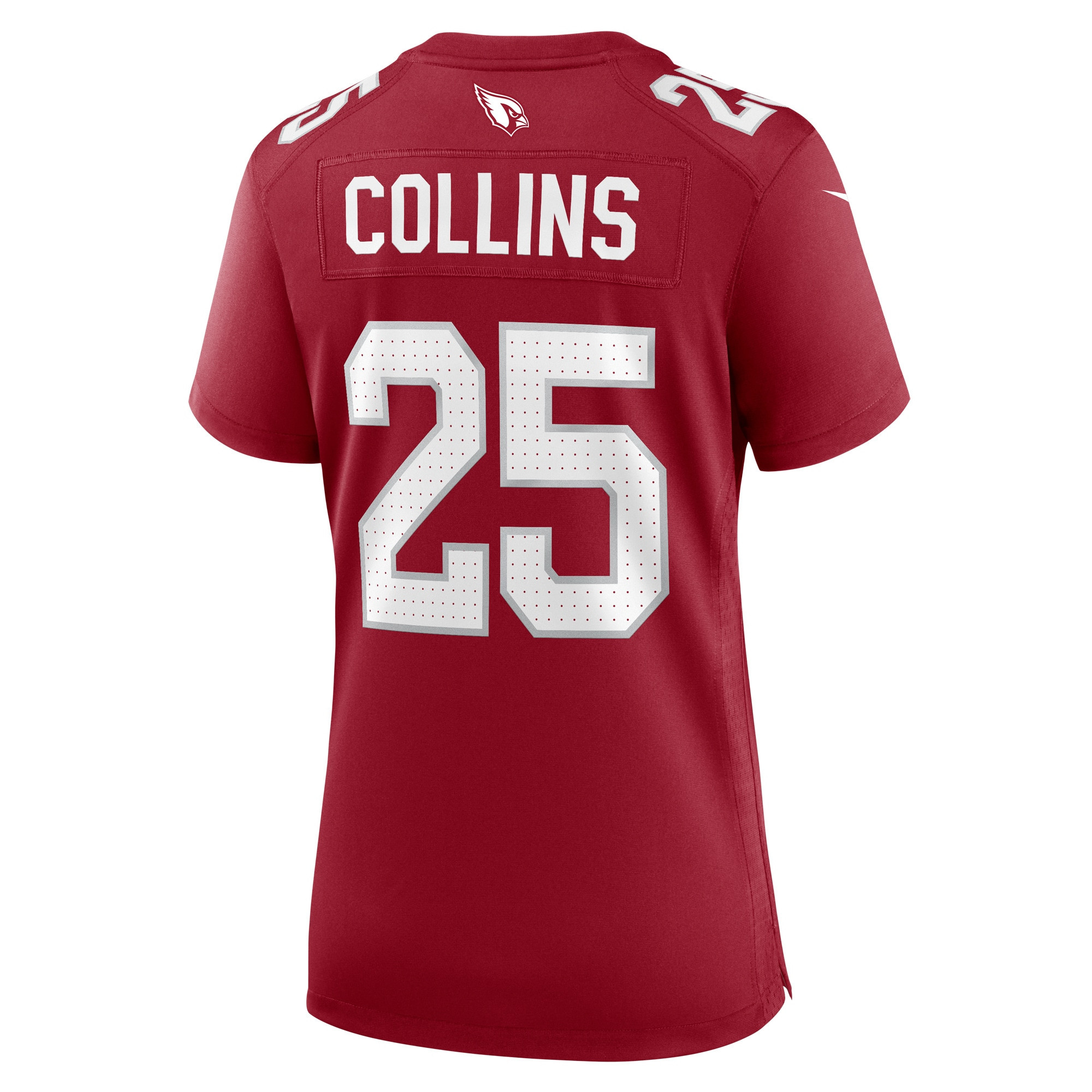 Zaven Collins 25 Arizona Cardinals Women's Home Game Jersey - Cardinal