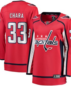 Zdeno Chara Washington Capitals Fanatics Branded Womens Home Premier Breakaway Player Jersey - Red Nhl