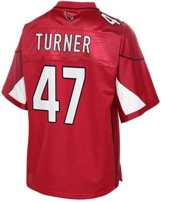 Zeke Turner Arizona Cardinals Nfl Pro Line Player Jersey - Cardinal