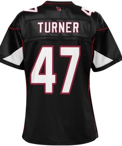 Zeke Turner Arizona Cardinals Nfl Pro Line Womens Alternate Player Jersey - Black